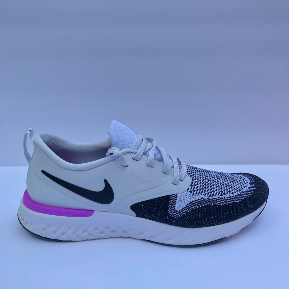 Odyssey React Flyknit 2 'Platinum Violet Black'